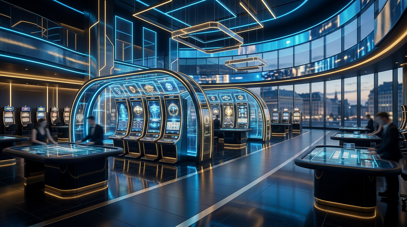 Nowoczesne kasyno na prawdziwe pieniądze w 2026 roku - luksusowe wnętrze cyfrowe