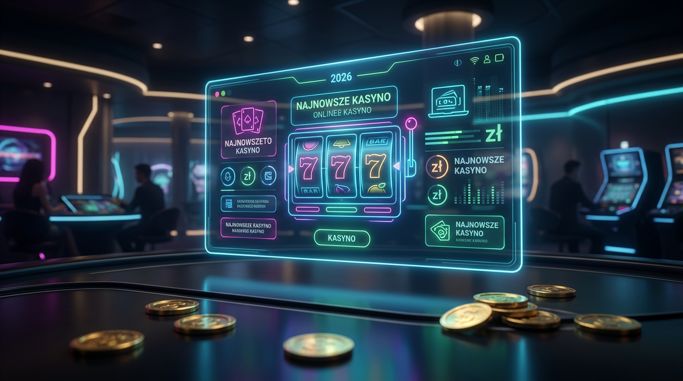 Najnowsze kasyno online 2026 wizualizacja technologiczna